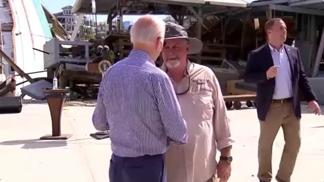 Biden On Hot Mic Talking To Mayor - " No One F@@ks With A Biden"!