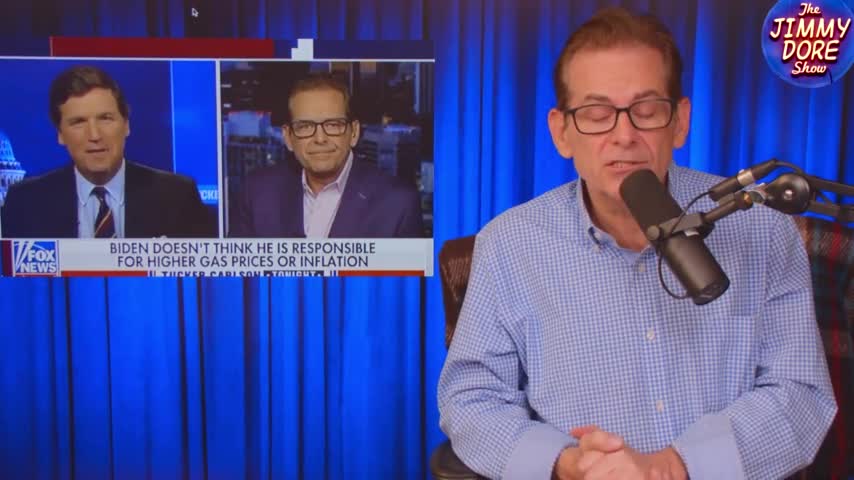 Jimmy Dore Slams Biden Administration’s Economic Blame Game On Tucker Carlson