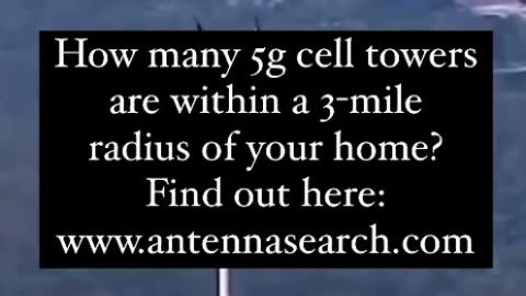 HOW MANY 5G TOWERS ARE WITHIN 3 MILES OF YOU