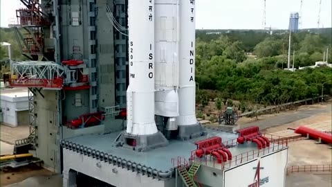 India successfully launched rocket for moon mission