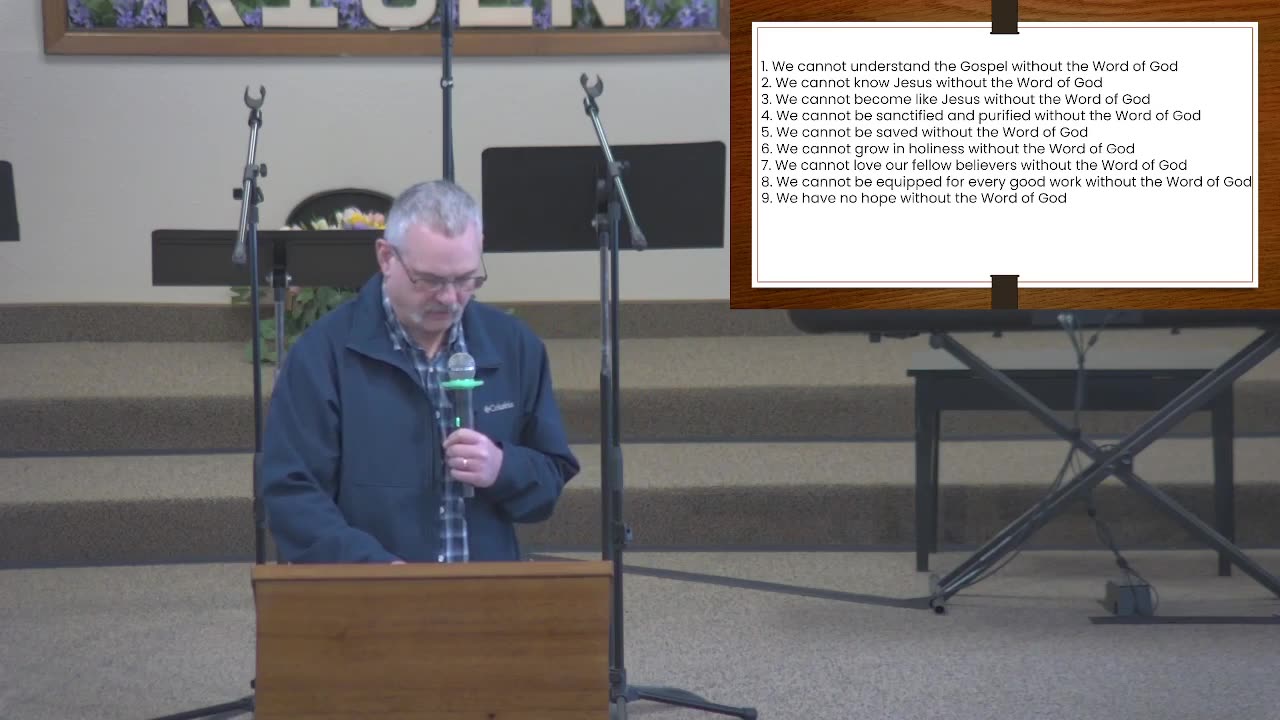 "In Christ Alone" 15 Minute Seminar By Ed Deal 4-2-2023 Part 1 of 5