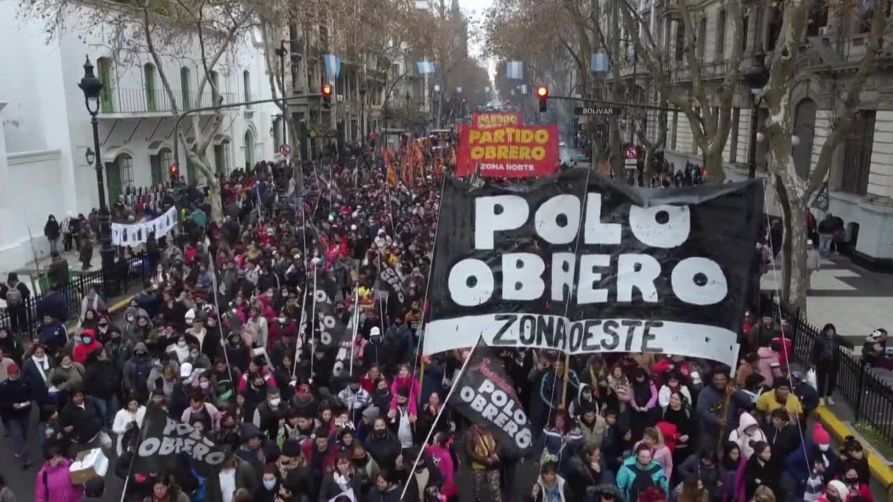 Mass protests in Buenos Aires amid Argentina inflation crisis | AFP