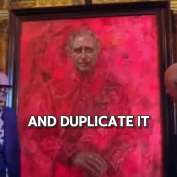 The Portrait of The King has demon faces all over it.