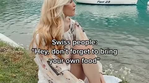 How people in my native country invite you to dinner vs Swiss people