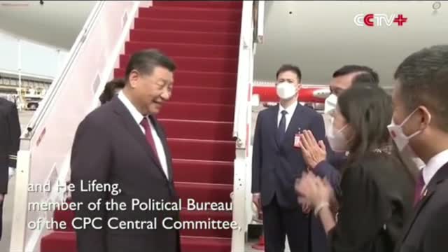🔴 Chinese President Arrives in Bali to Attend 17th G20 Summit