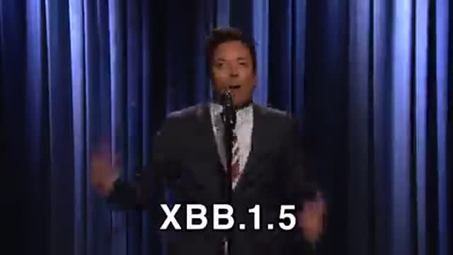 Jimmy Fallon’s Song About The New COVID Variant (XBB.1.5)