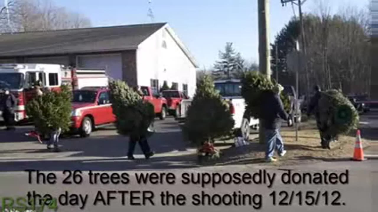 SANDY HOOK 26 CHRISTMAS TREES??