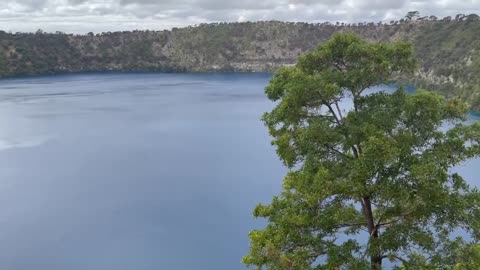 Old volcano with beautiful view