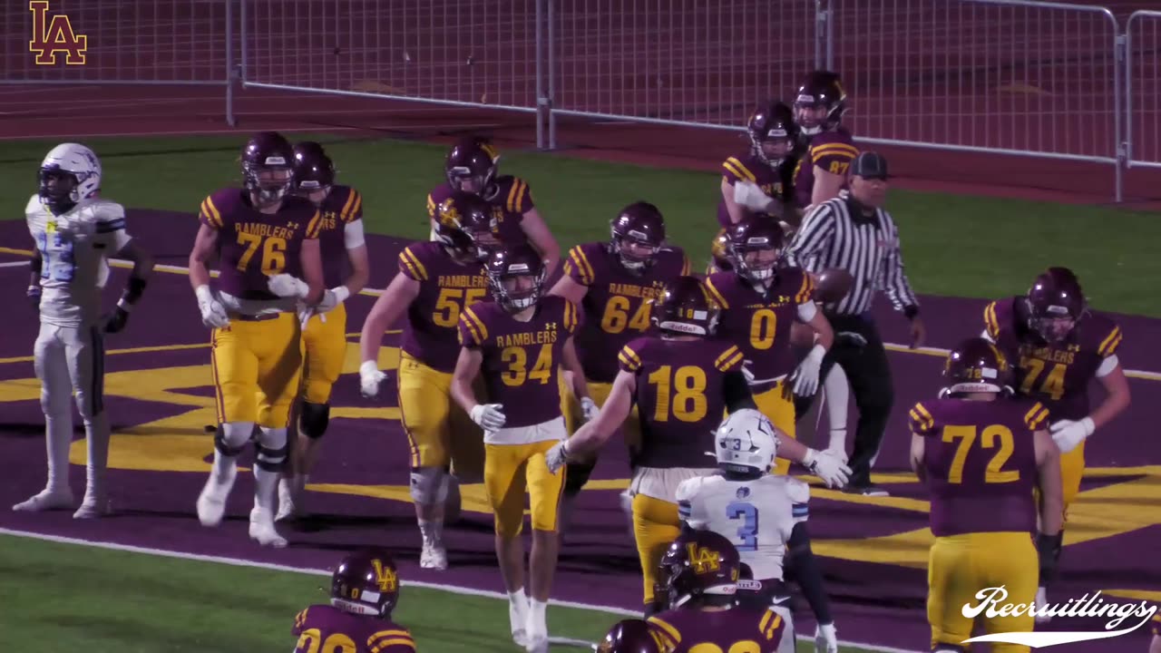 Loyola Academy Touchdowns vs Belleville East IHSA Postseason Football 11-1-2024