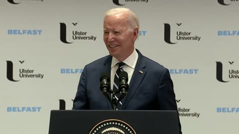 Biden marks 25 years of the Good Friday Agreement - April 12, 2023