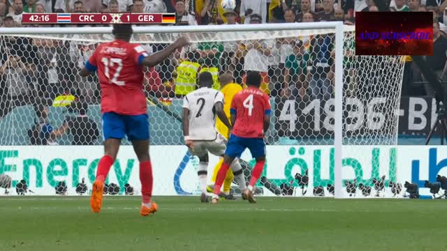 COSTA RICA VS GERMANY FIFA WORLD CUP 2022 QATAR_HIGHLIGHT GOL