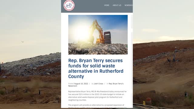 State Rep. Bryan Terry Landfill Ad