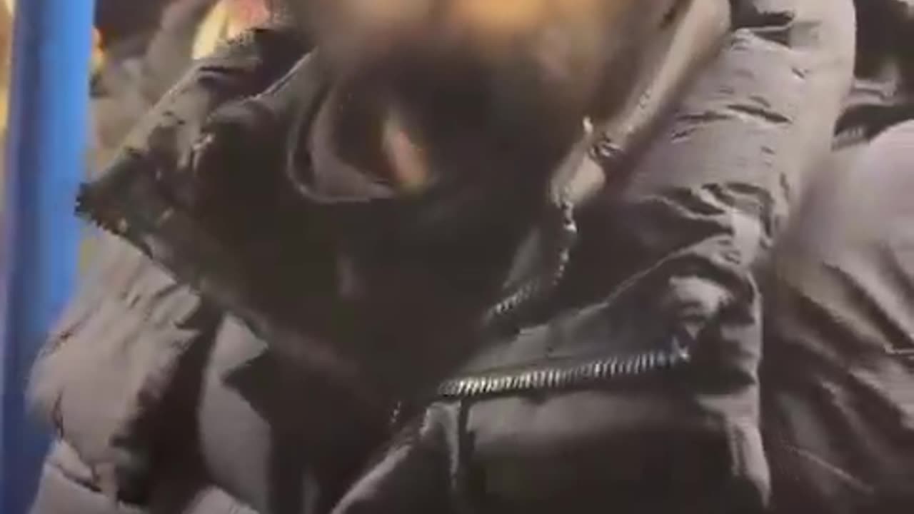 Hamas supporter threatens to “smack across the head”