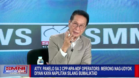 Atty. Panelo sa 2 CPP-NPA operators: Merong nag-udyok diyan kaya napilitan silang bumaliktad