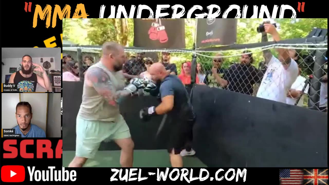 "MMA Underground" - StreetBeefs West Coast's Hitman & Scrapyards BlackSmith