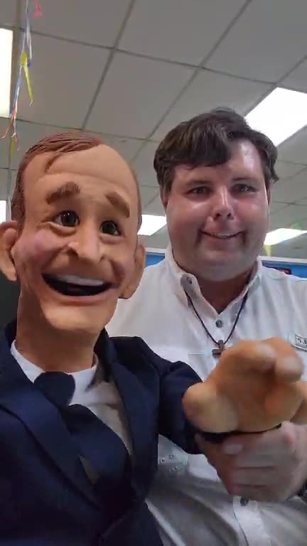 Vance Dykes & George H. W. Bush @ St. John's Episcopal Church