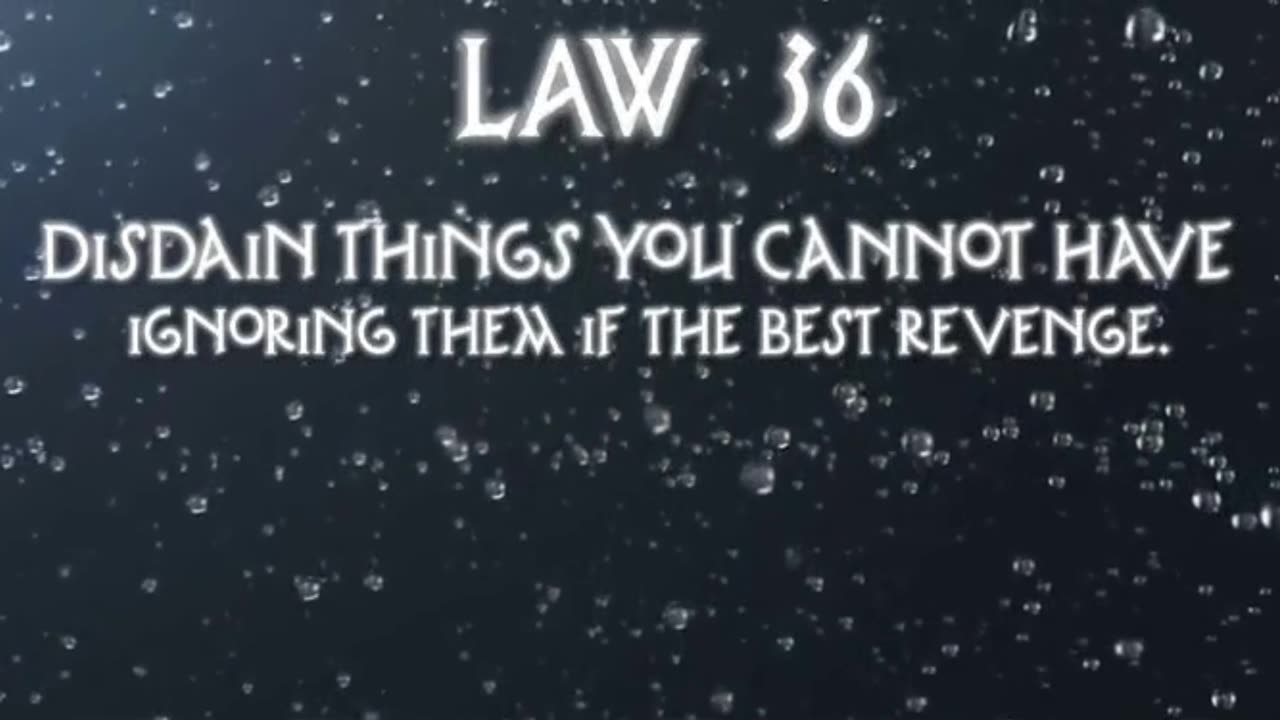 Law 16: Use Absence to Increase Respect and Honor (48 Laws of Power)