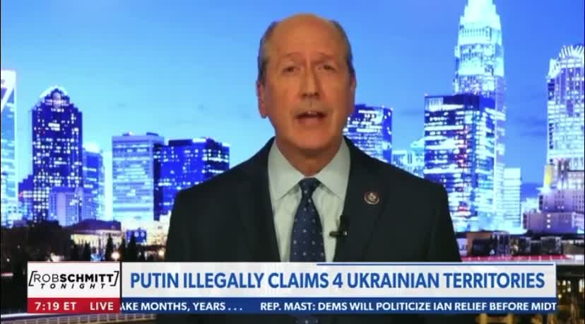 9.30.22 Dan Bishop on Newsmax: We Are In Dangerous Times