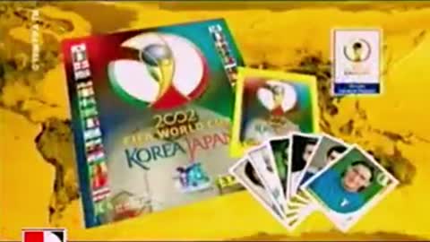 Album del Mundial Korea-Japón 2002 - de Panini - Publicidad uruguaya con la voz de Sonsol