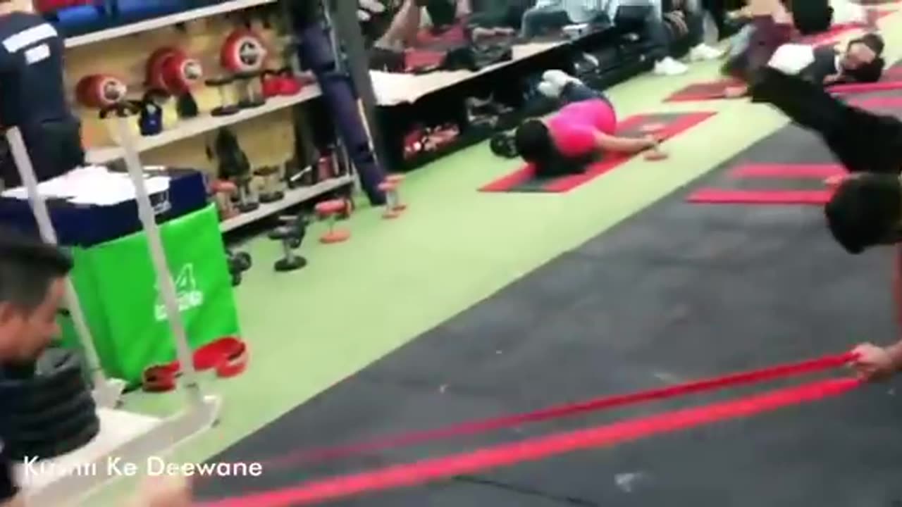 Wrestler bajrang punia CrossFit work out