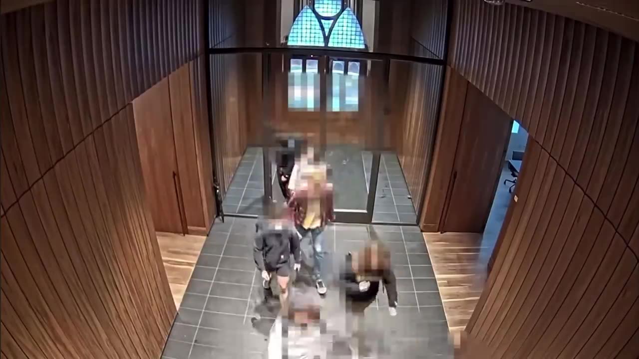 Vanderbilt Students Pushed Their Way Into The Lobby Of The Chancellor's Office To Conduct A Sit-In