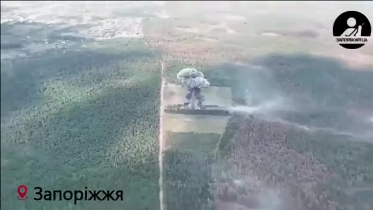 Russian Ammo Dump Detonates