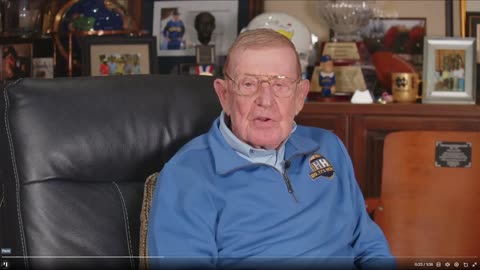 President Trump, your success is no accident. Despite every obstacle - Lou Holtz