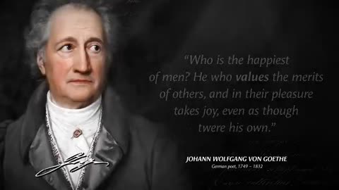 16.Johann Wolfgang von Goethe's Quotes which are better known in youth to not to Regret in Old Age