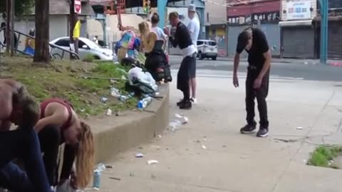 Drugs adicted City. USA.Philadelphia is also the birthplace of the United States)।