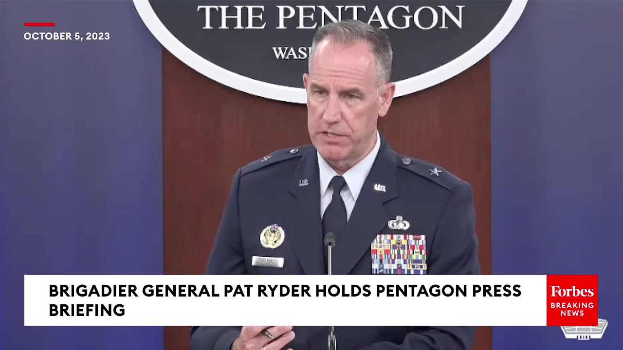 Pentagon Holds Press Briefing After US F-16 Downs Turkish Drone Operating Near US Troops In Syria