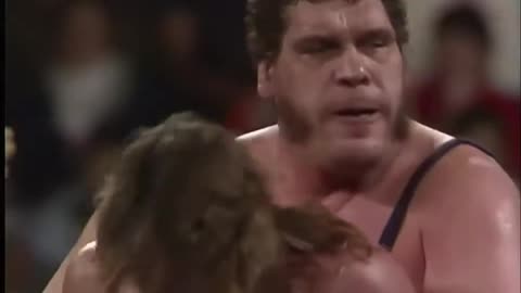 The Ultimate Warrior vs. Andre the Giant