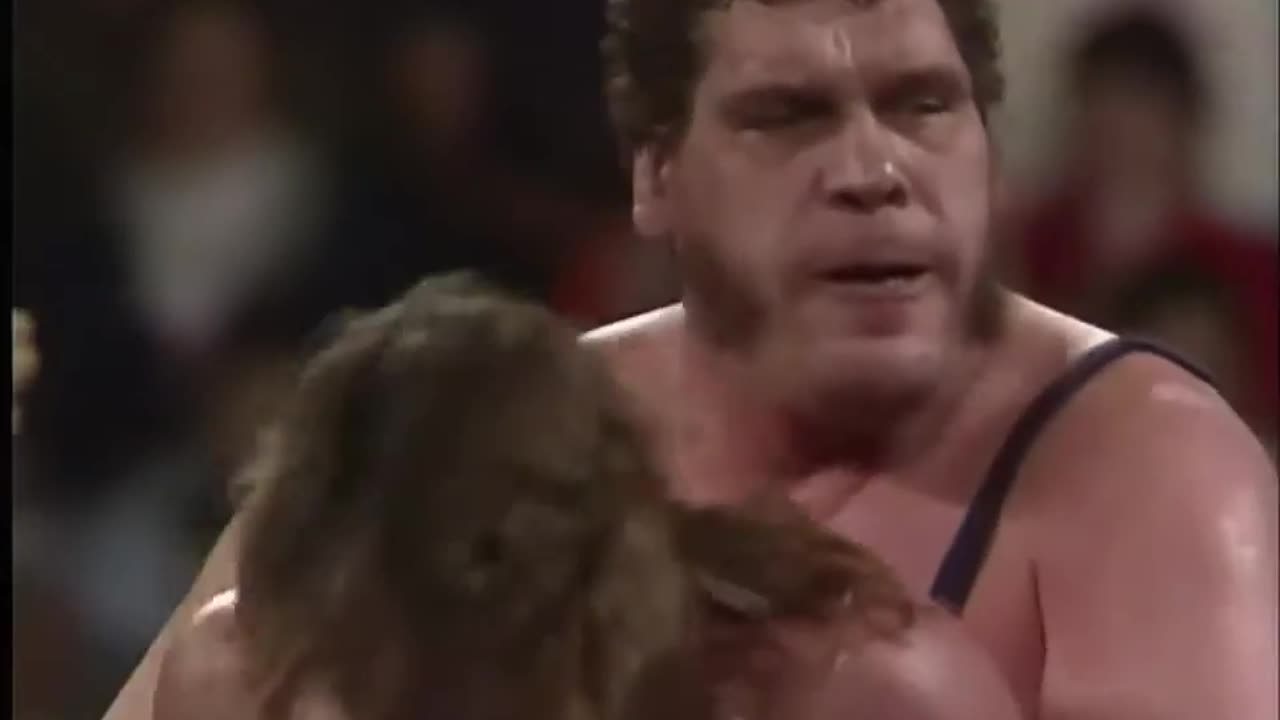 The Ultimate Warrior vs. Andre the Giant