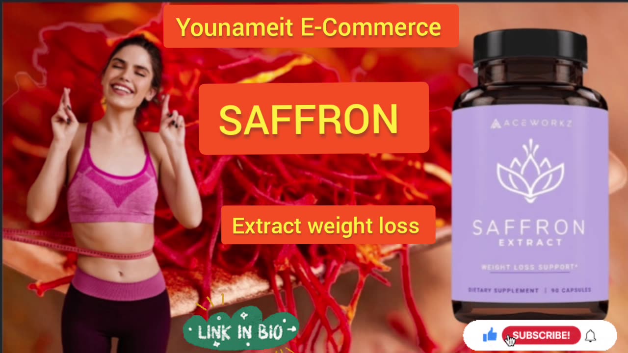 ACEWORKZ 100% Pure Saffron Extract - Appetite Suppressant for Weight Loss