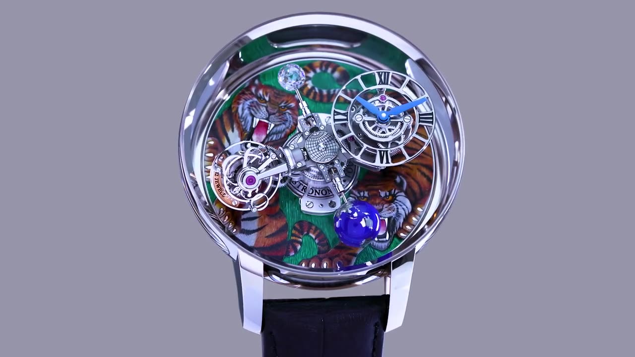 The Jacob & Co. Astronomia Tourbillon Art Color Tigers