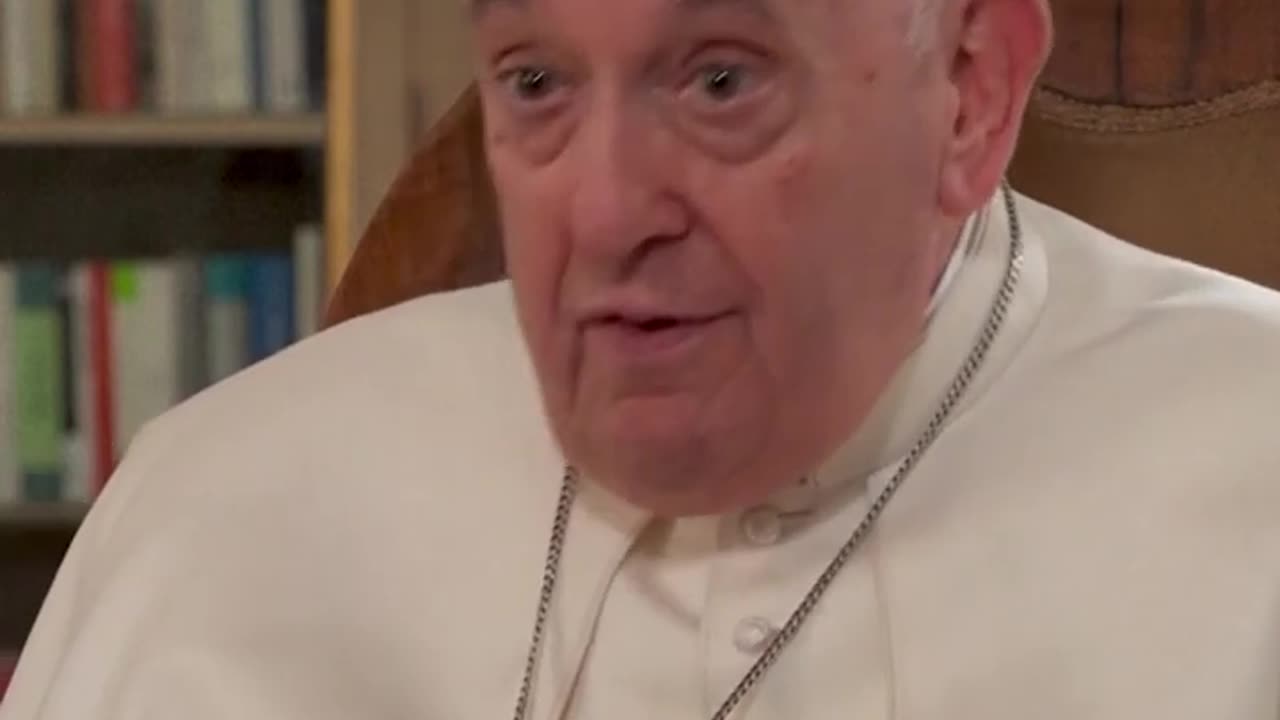 Pope: Being gay "must" be made legal worldwide.