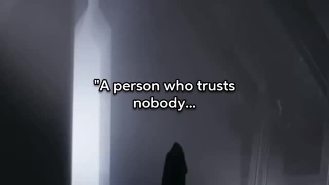 Sigma Rule💀🔥~A person who trust nobody || Motivation quotes🔥|| #shorts #motivation
