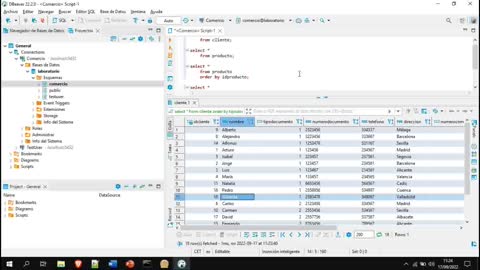 Lenguaje SQL y PostgreSQL parte 9. Consulta de datos simples.