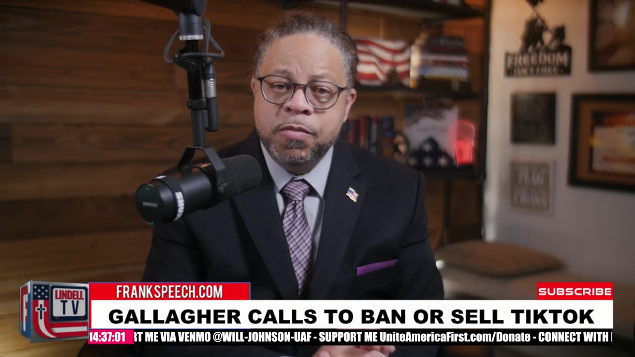 Gallagher calls to ban or sell TikTok