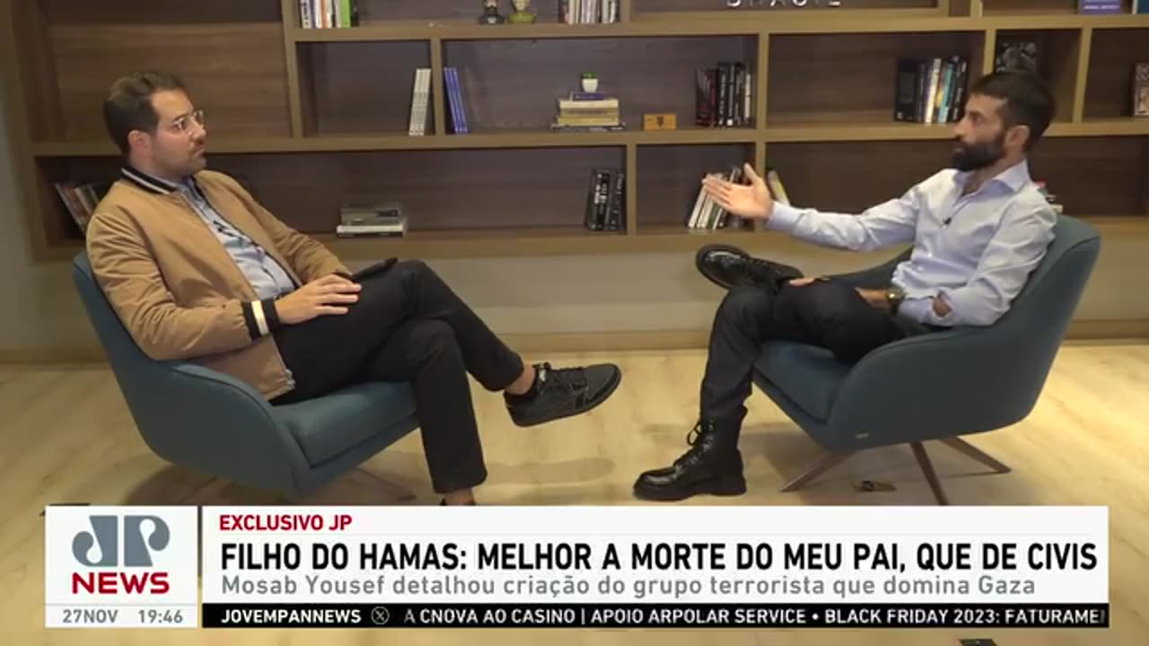 Filho do Hamas: melhor a morte do meu pai, que de civis