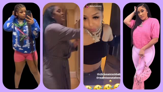 Natalie Nunn Shows Chrisean Rock NASTlNESS & Chrisean knows it