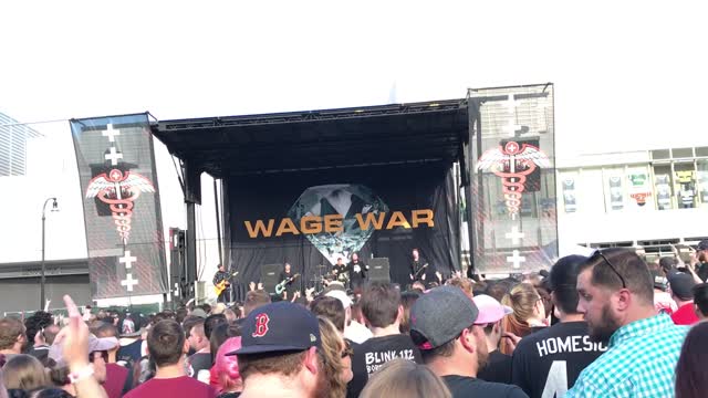 Wage War live Self Help Festival Worcester, MA 2019