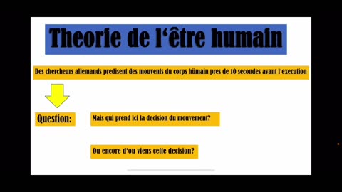 Qui est l’être humain? Questions d’introduction: 4/4