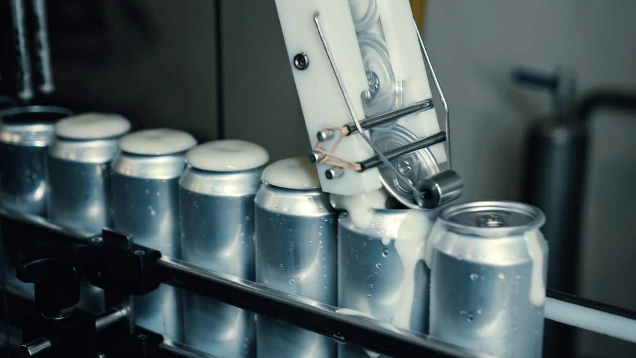 Automated Production Line of Beers