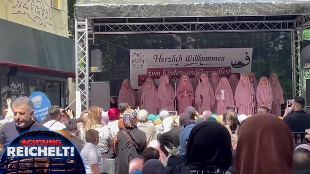 Disturbing Sharia Scenes: Young Children in Burqas, Reflection of Germany's Failed Integration