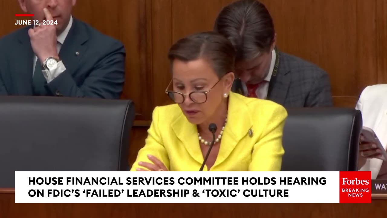 Dem Lawmaker Questions Witnesses On How Good Old Boys Culture Enabled Toxic Culture At FDIC