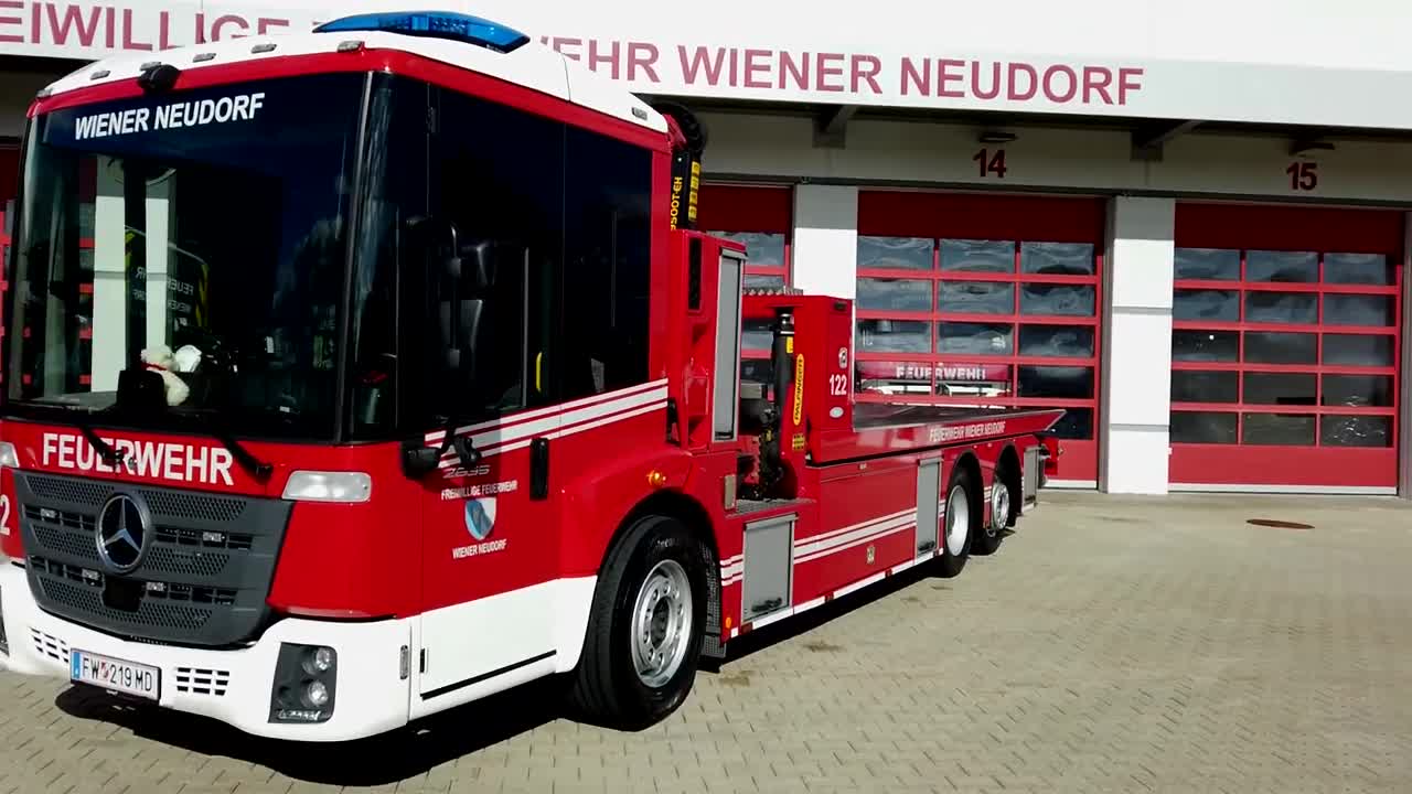 Gemeinde und Feuerwehr Wr. Neudorf setzten auf Econic!