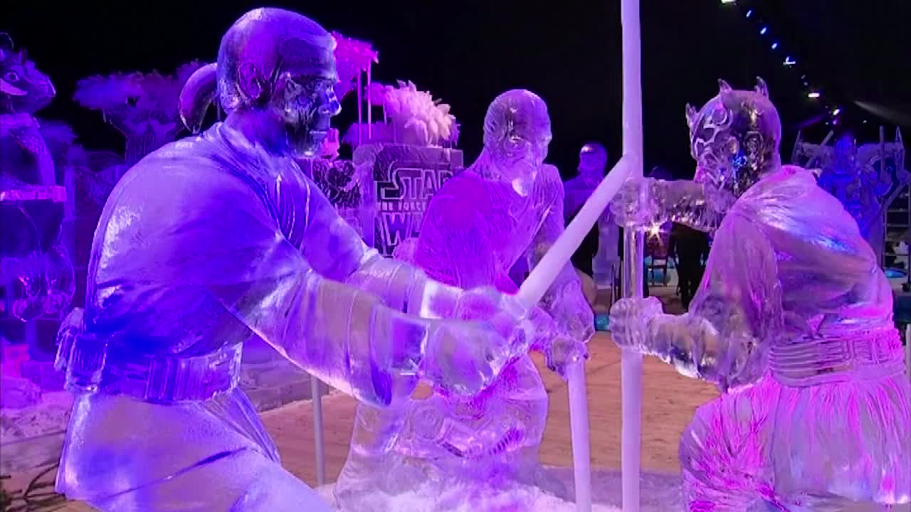 Star Wars: The Force Awakens | Ice Sculptures