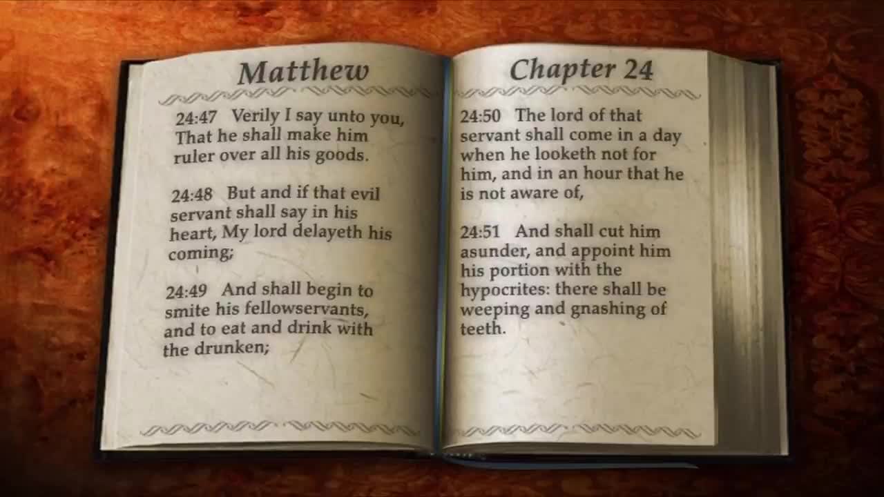 Biblical Rapture Explained | Matthew Chapter 24