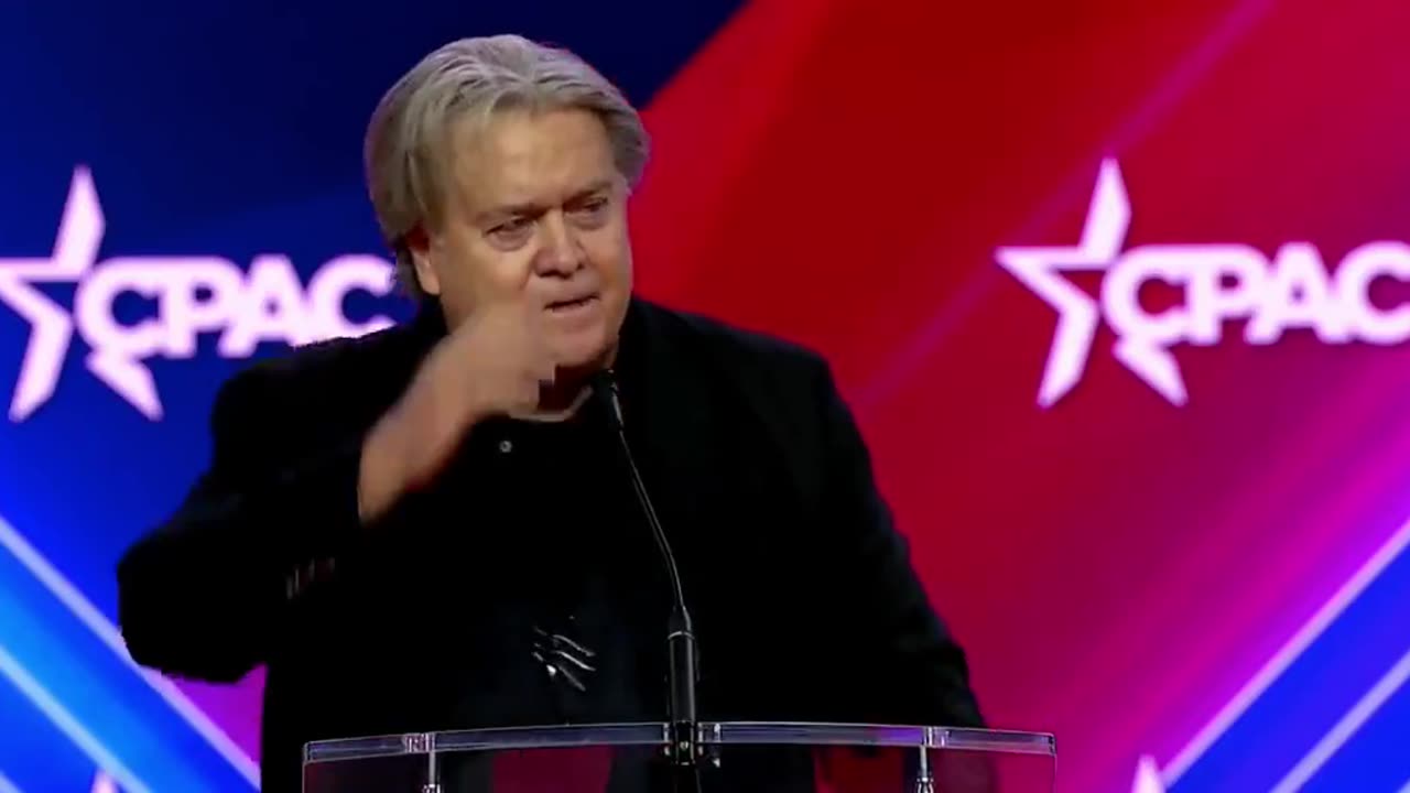 Steve Bannon is ON FIRE With Huge Speech at CPAC