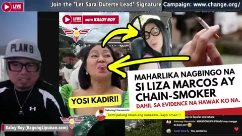 HETO ANG EVIDENCE NA NAGBINGO SI MAHARLIKA SA SINABI NYANG CHAIN-SMOKER SI